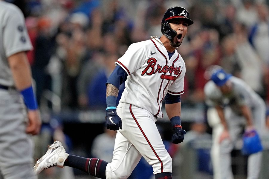 MLB: Los Angeles Dodgers at Atlanta Braves