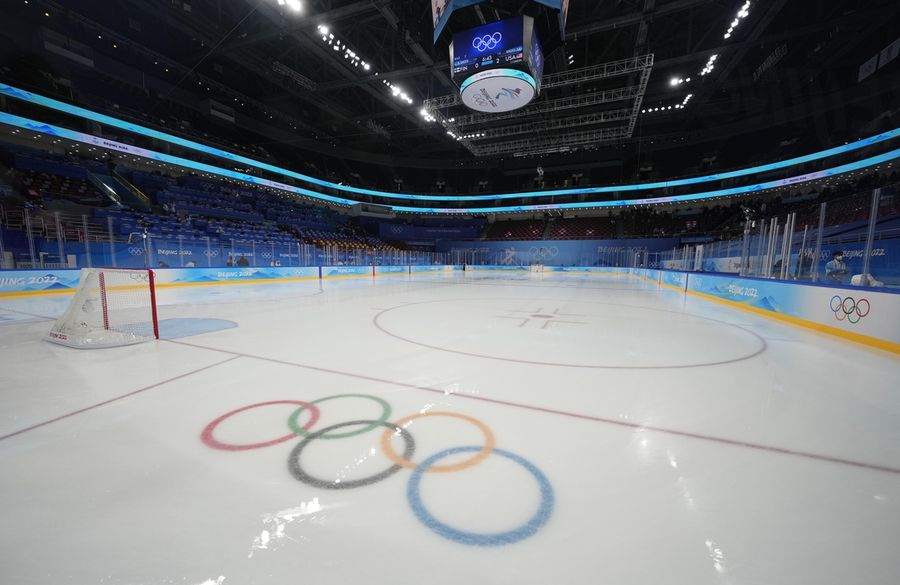 Olympics: Ice Hockey-Women Group A - FIN-USA