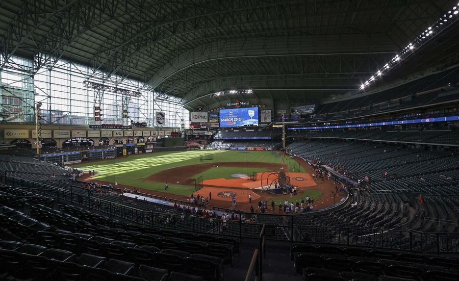 MLB: Texas Rangers at Houston Astros