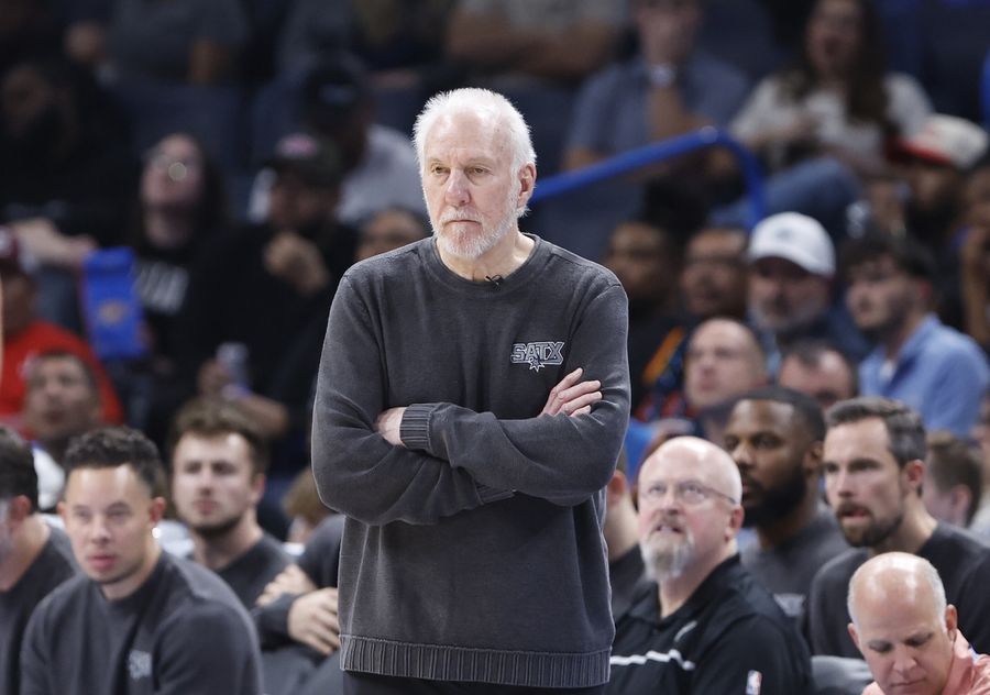 NBA: San Antonio Spurs at Oklahoma City Thunder