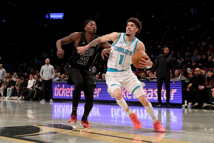 NBA: Charlotte Hornets at Brooklyn Nets