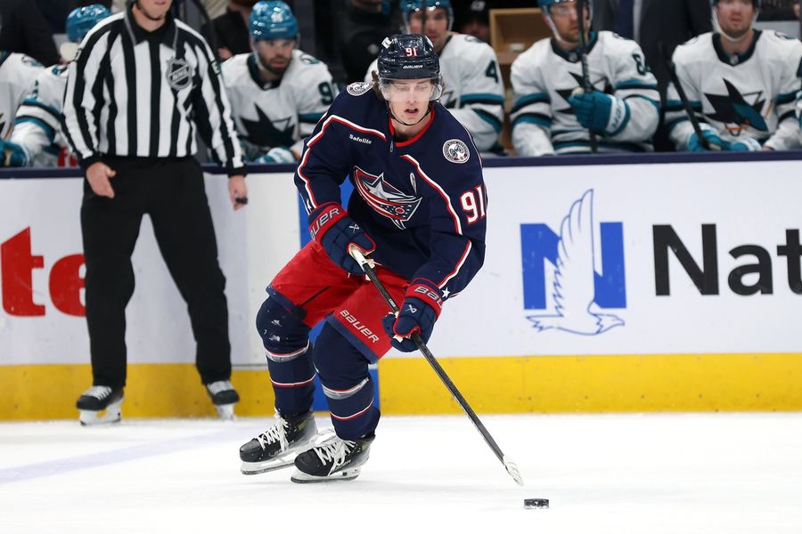 NHL: San Jose Sharks at Columbus Blue Jackets