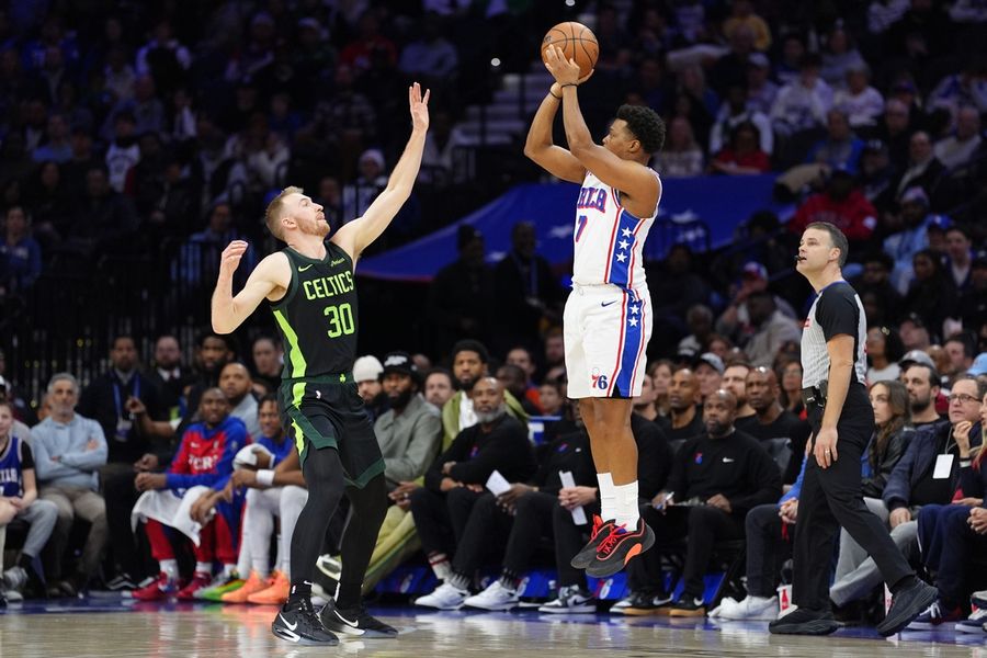 NBA: Boston Celtics at Philadelphia 76ers