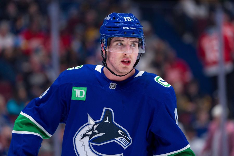 NHL: Detroit Red Wings at Vancouver Canucks
