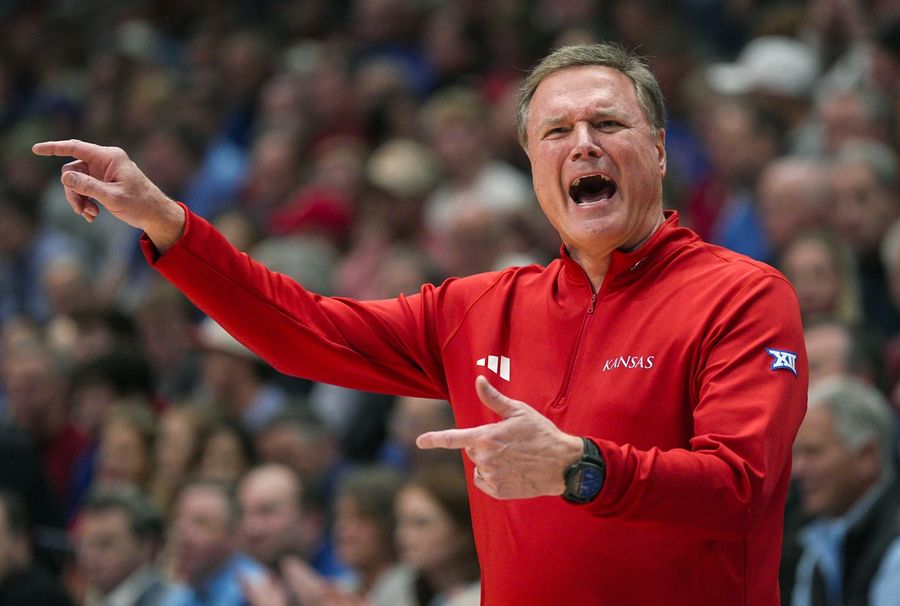 NCAA Basketball: Iowa State at Kansas