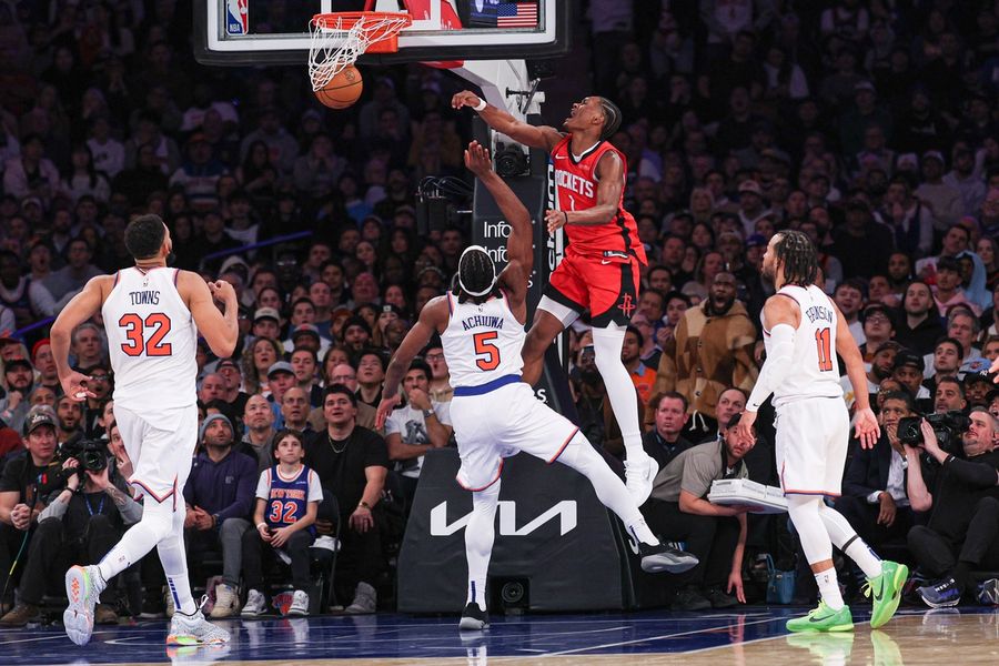 NBA: Houston Rockets at New York Knicks
