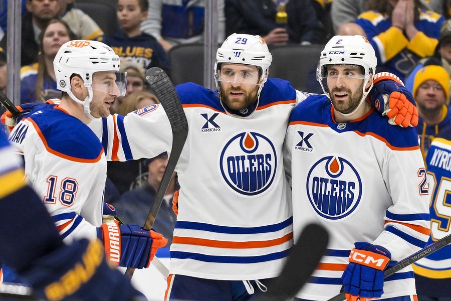 NHL: Edmonton Oilers at St. Louis Blues