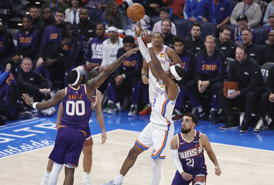 NBA: Phoenix Suns at Oklahoma City Thunder