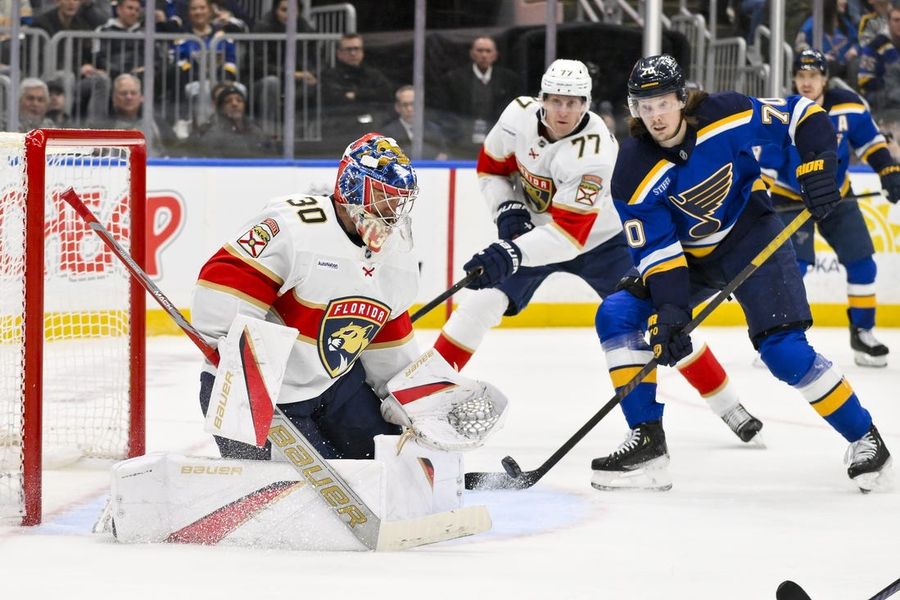 NHL: Florida Panthers at St. Louis Blues