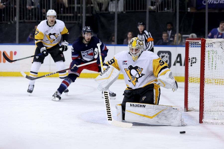 NHL: Pittsburgh Penguins at New York Rangers