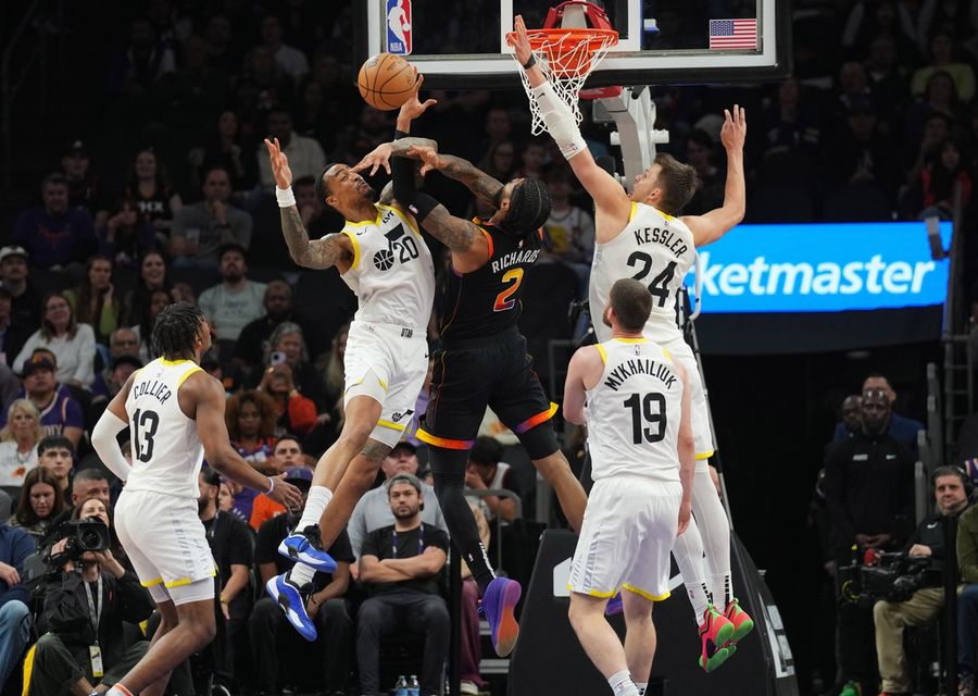 NBA: Utah Jazz at Phoenix Suns