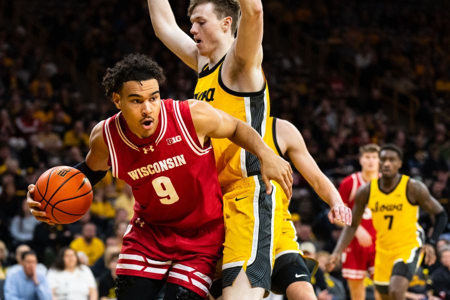 NCAA Basketball: Wisconsin at Iowa
