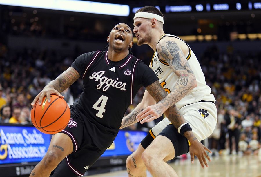 NCAA Basketball: Texas A&amp;M at Missouri