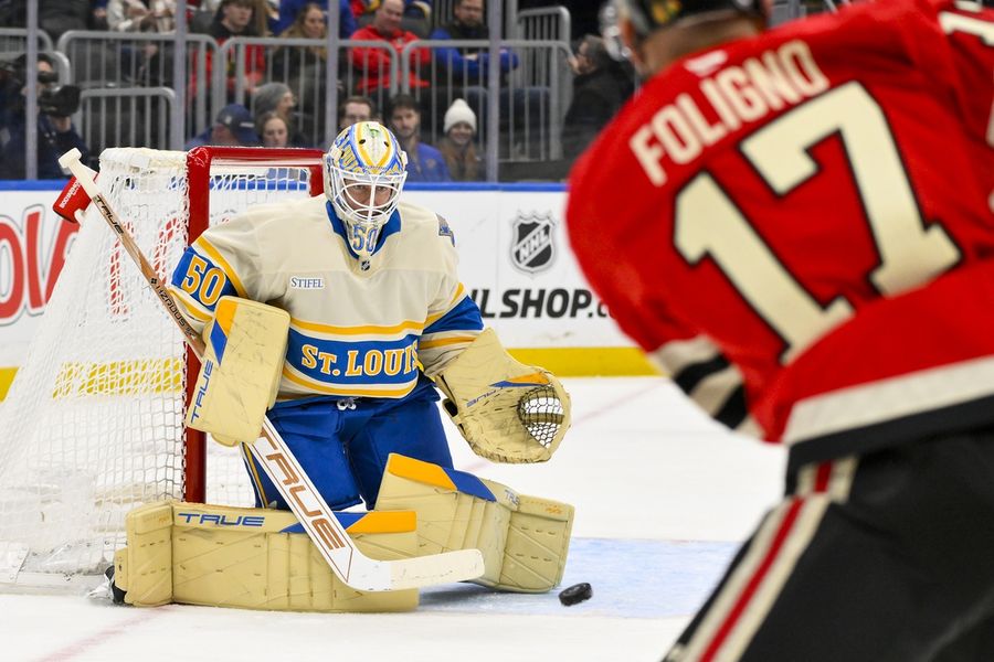 NHL: Chicago Blackhawks at St. Louis Blues