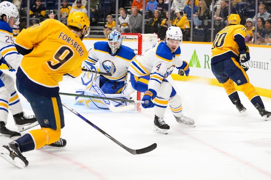 NHL: Buffalo Sabres at Nashville Predators