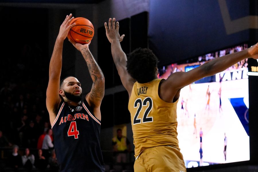 NCAA Basketball: Auburn at Vanderbilt