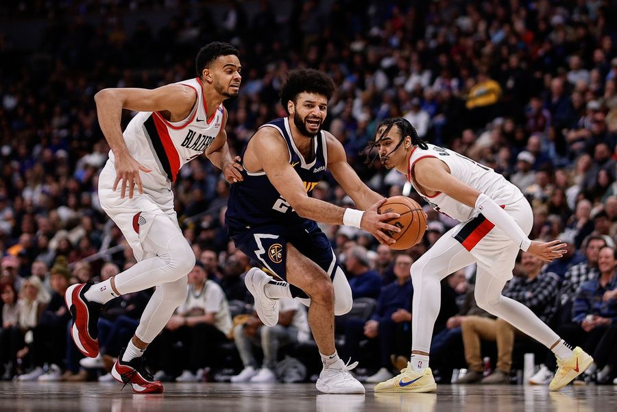 NBA: Portland Trail Blazers at Denver Nuggets