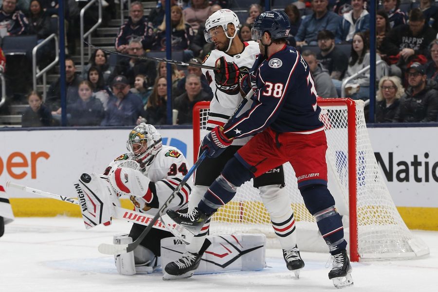 NHL: Chicago Blackhawks at Columbus Blue Jackets