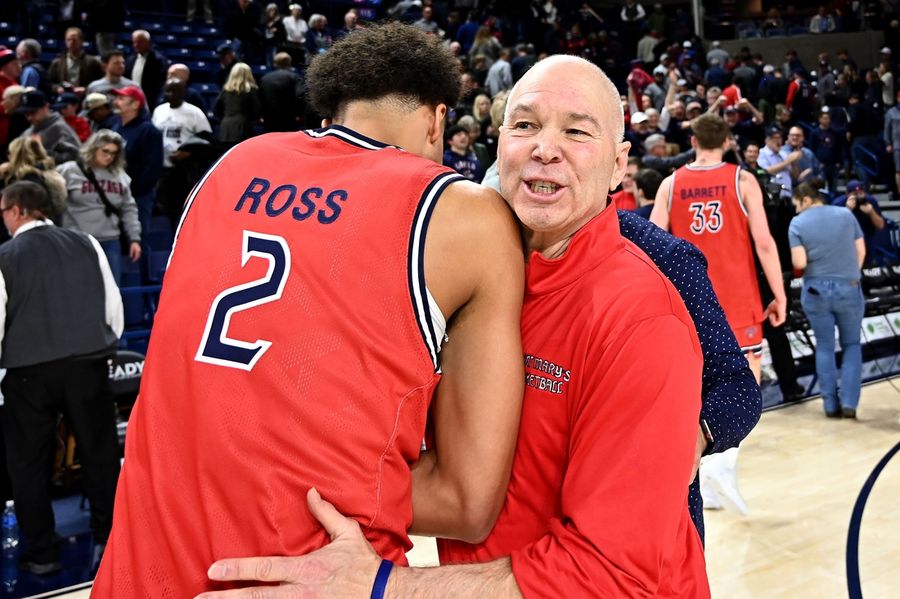 NCAA Basketball: St. Mary's at Gonzaga