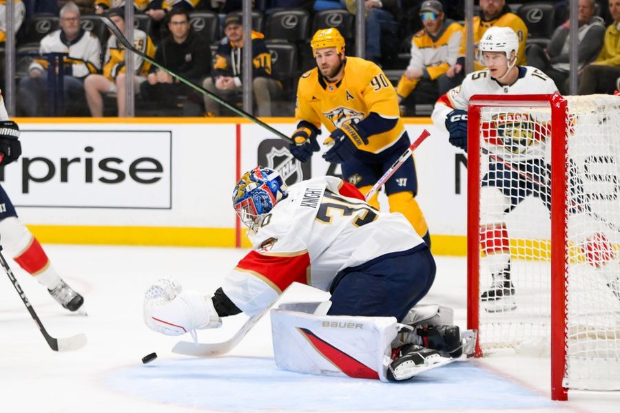 NHL: Florida Panthers at Nashville Predators