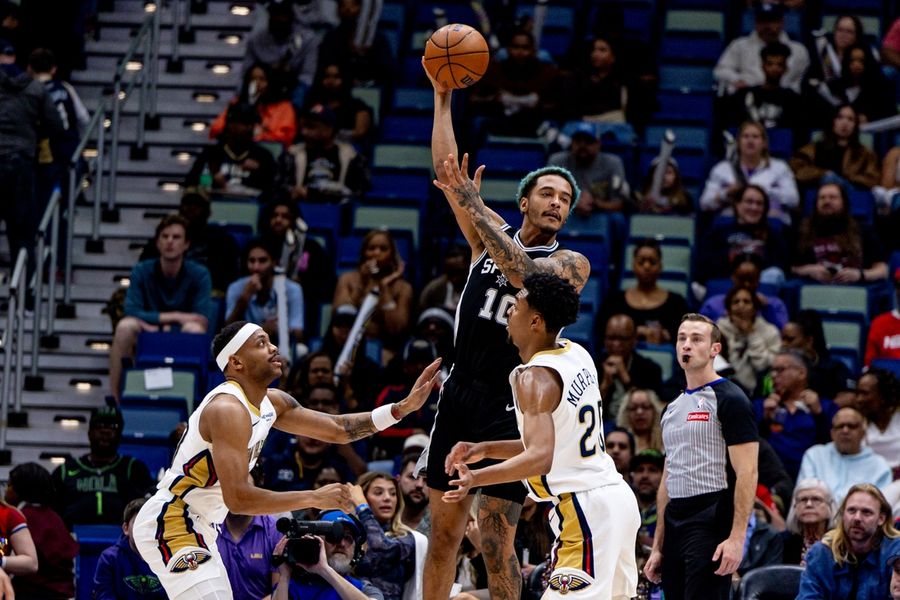 NBA: San Antonio Spurs at New Orleans Pelicans
