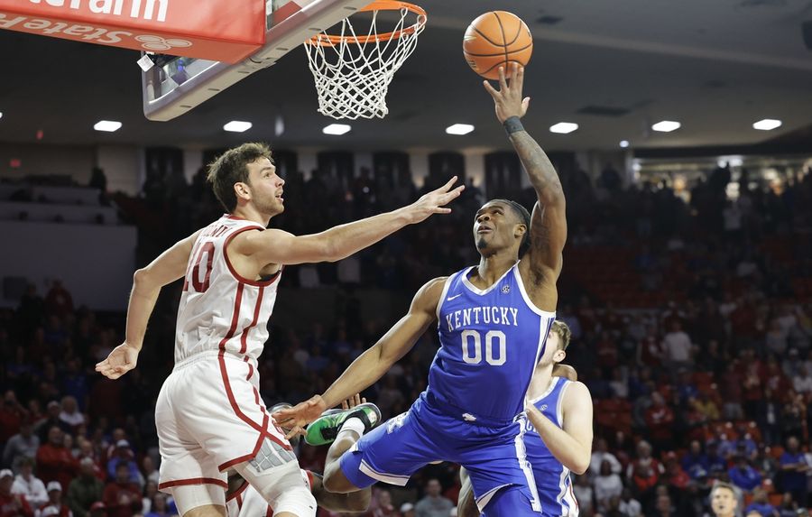 NCAA Basketball: Kentucky at Oklahoma