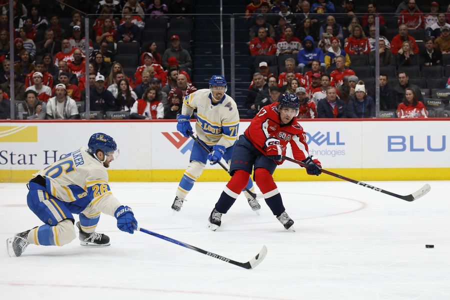 NHL: St. Louis Blues at Washington Capitals