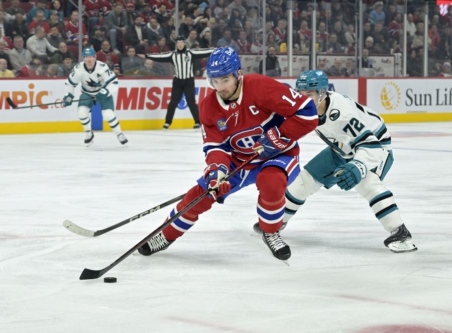 NHL: San Jose Sharks at Montreal Canadiens