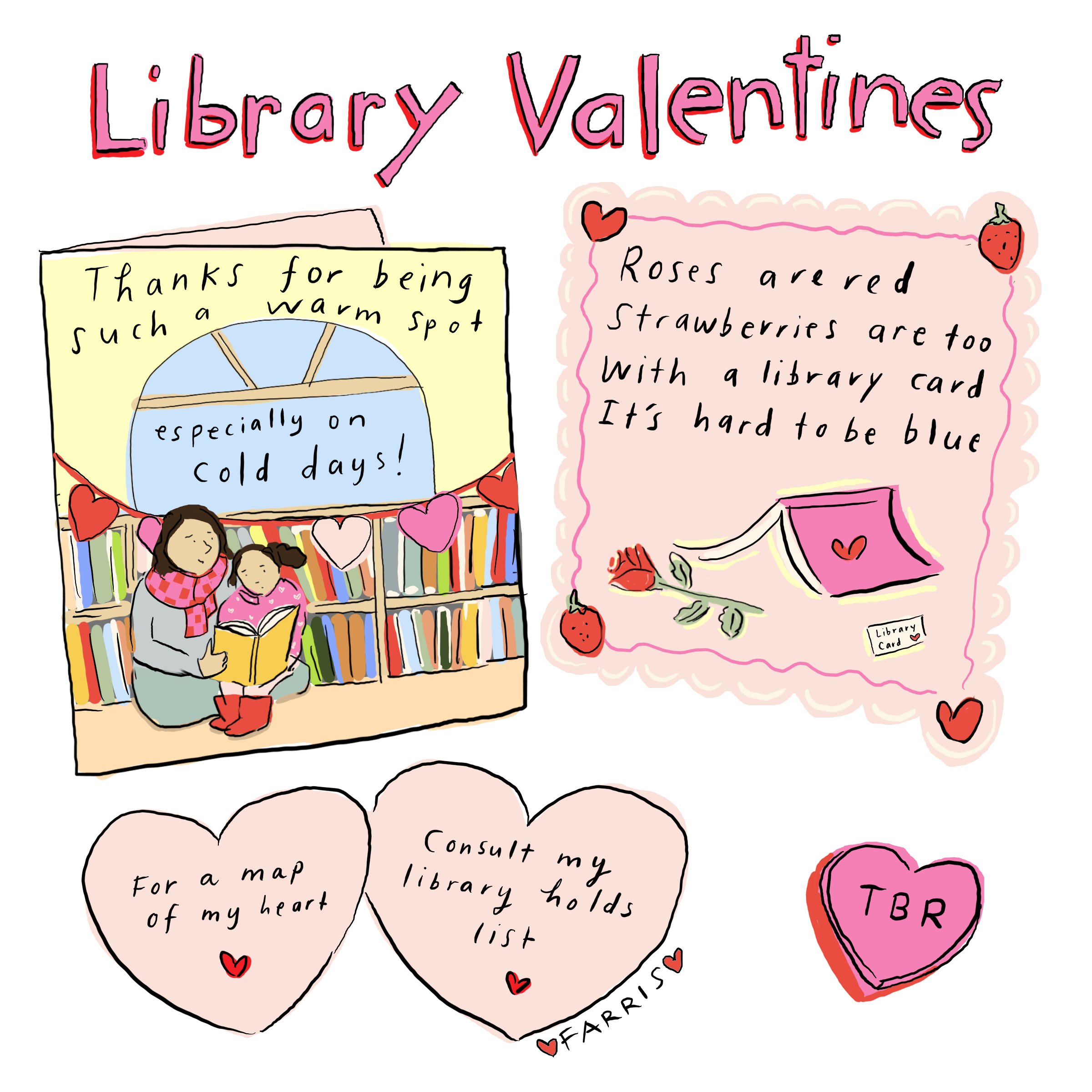 Library Valentines