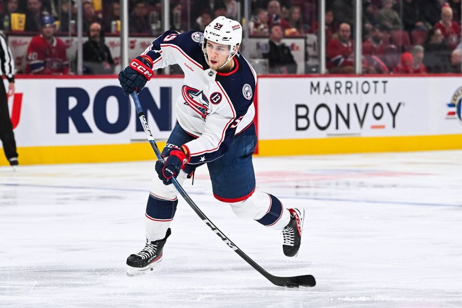 NHL: Columbus Blue Jackets at Montreal Canadiens