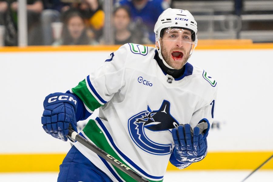 NHL: Vancouver Canucks at Nashville Predators