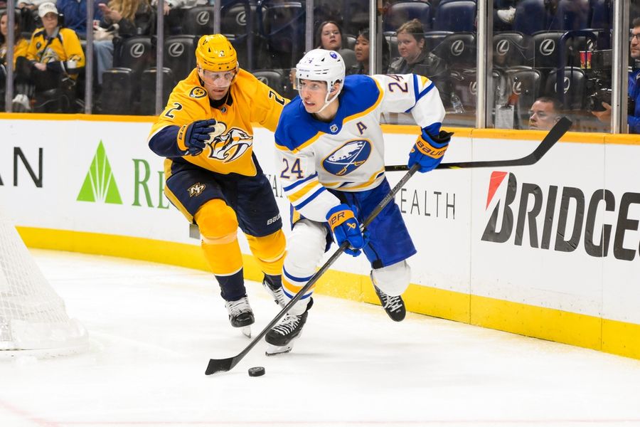 NHL: Buffalo Sabres at Nashville Predators