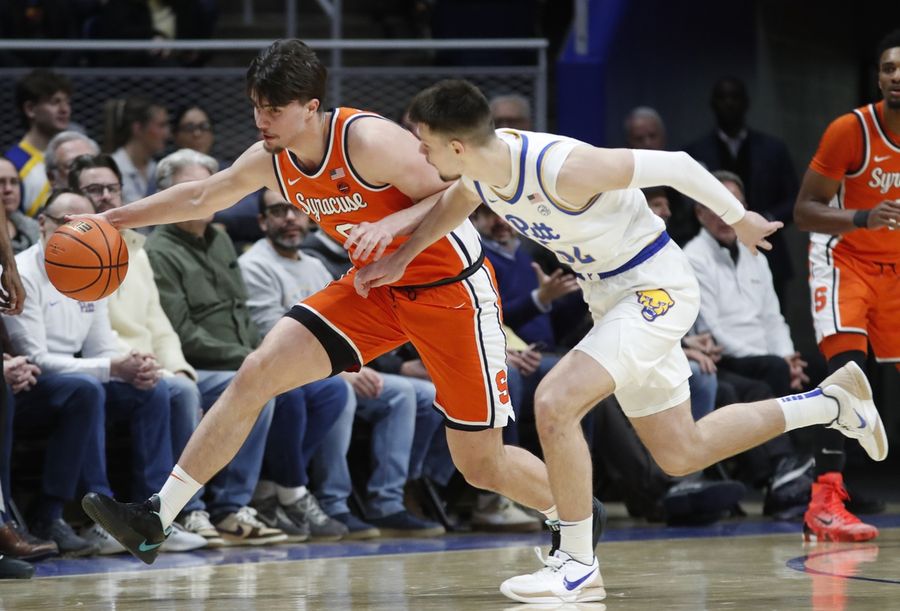NCAA Basketball: Syracuse at Pittsburgh