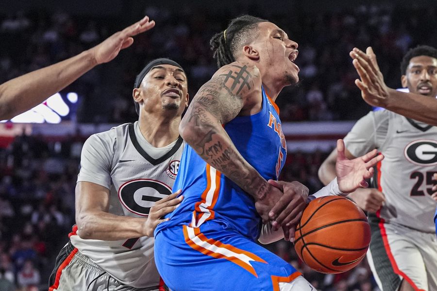 NCAA Basketball: Florida at Georgia