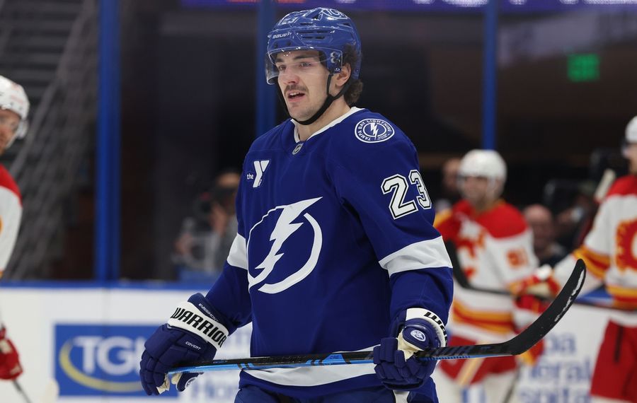 NHL: Calgary Flames at Tampa Bay Lightning