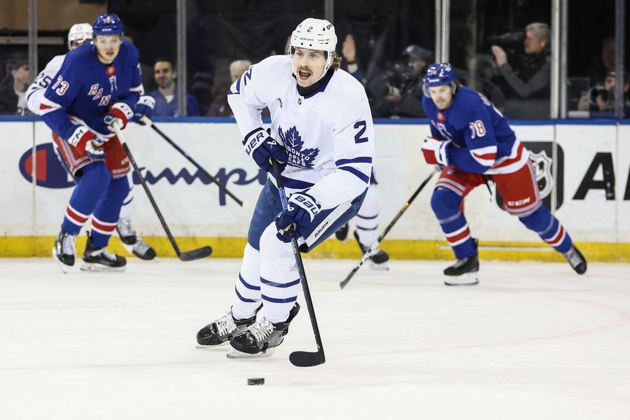 NHL: Toronto Maple Leafs at New York Rangers