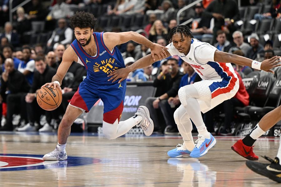 NBA: Denver Nuggets at Detroit Pistons