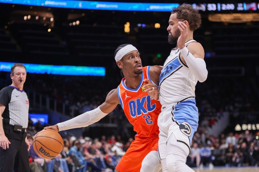 NBA: Oklahoma City Thunder at Atlanta Hawks