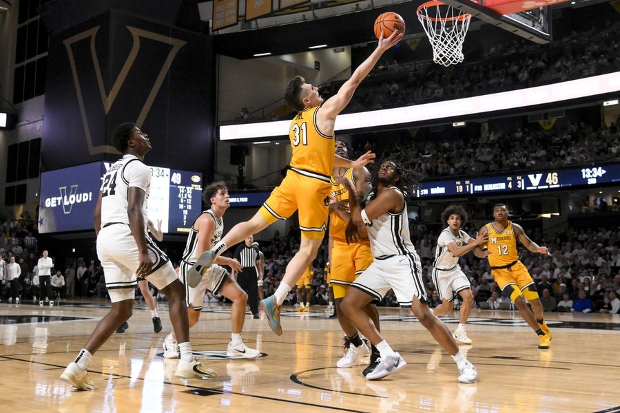 NCAA Basketball: Missouri at Vanderbilt