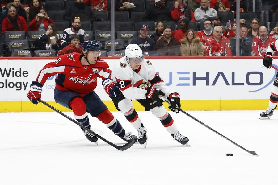 NHL: Ottawa Senators at Washington Capitals