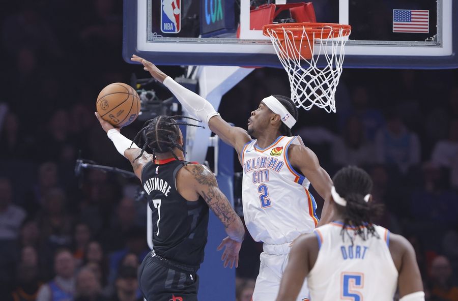NBA: Houston Rockets at Oklahoma City Thunder