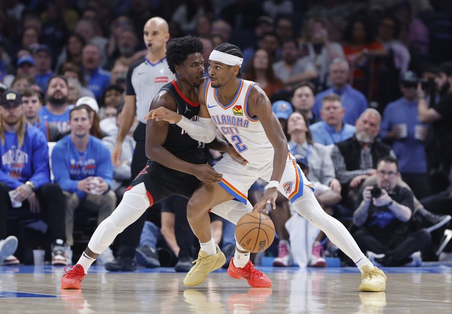 NBA: Houston Rockets at Oklahoma City Thunder