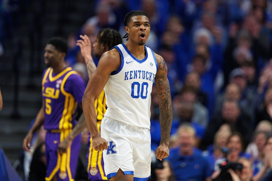 NCAA Basketball: Louisiana State at Kentucky