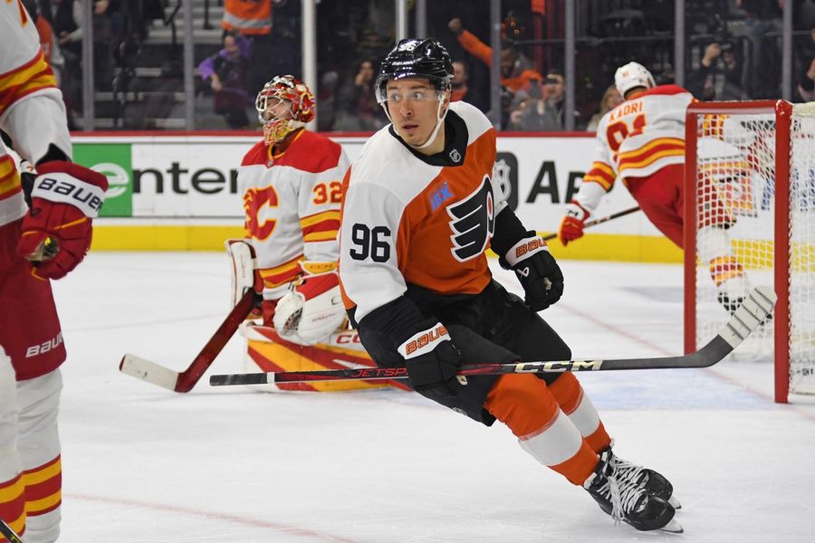 NHL: Calgary Flames at Philadelphia Flyers