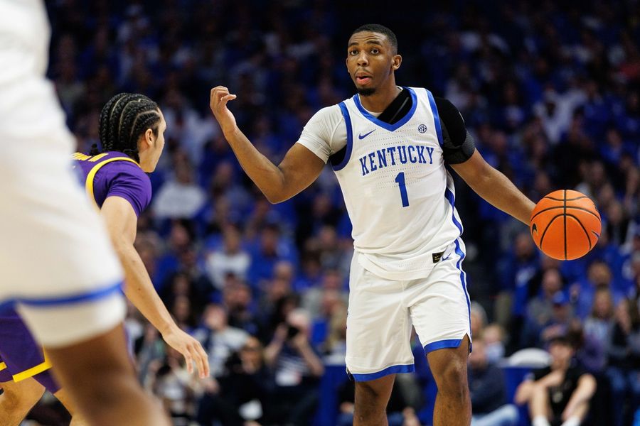 NCAA Basketball: Louisiana State at Kentucky
