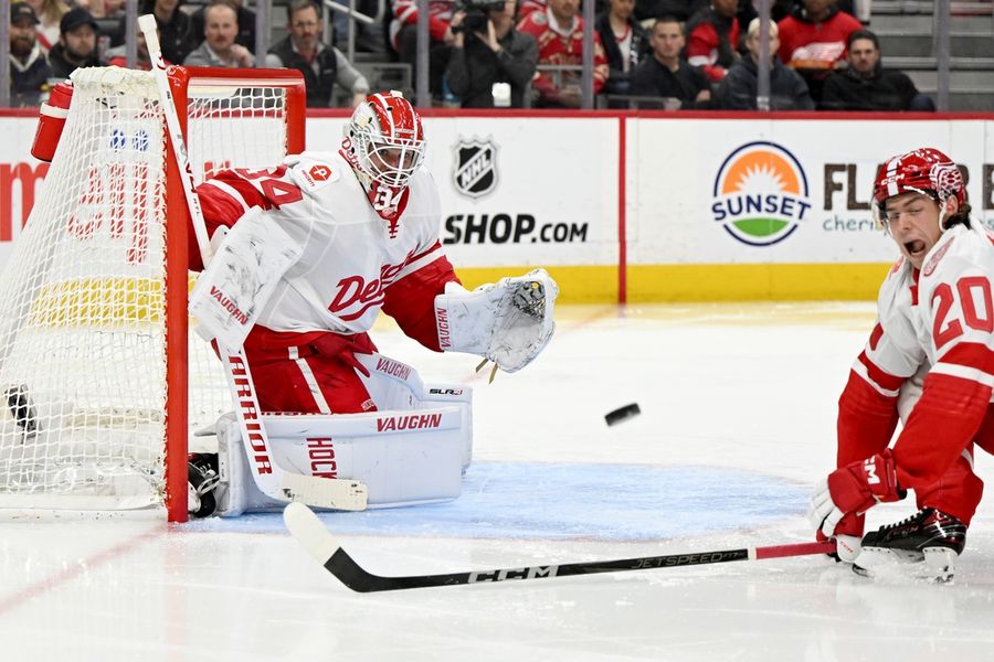 NHL: Carolina Hurricanes at Detroit Red Wings