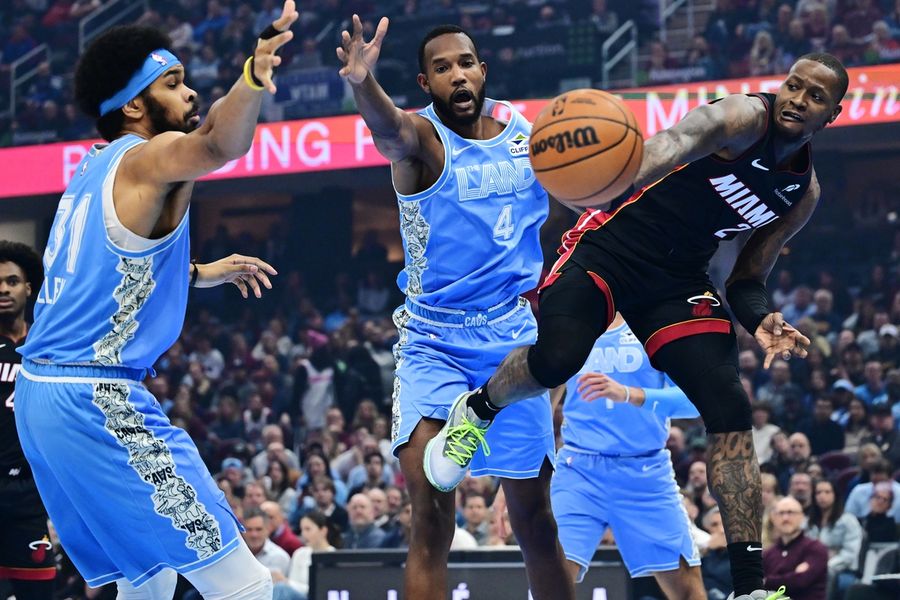 NBA: Miami Heat at Cleveland Cavaliers