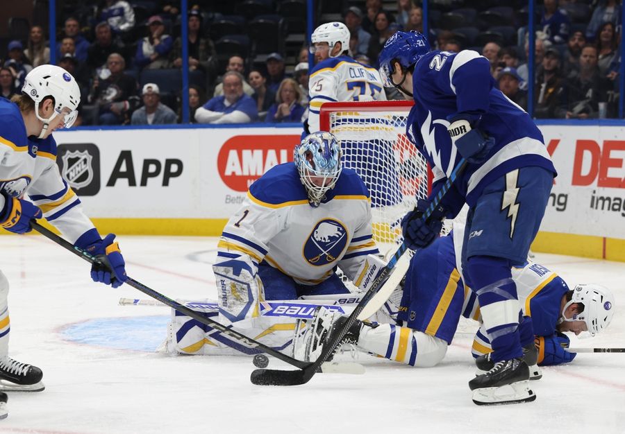 NHL: Buffalo Sabres at Tampa Bay Lightning