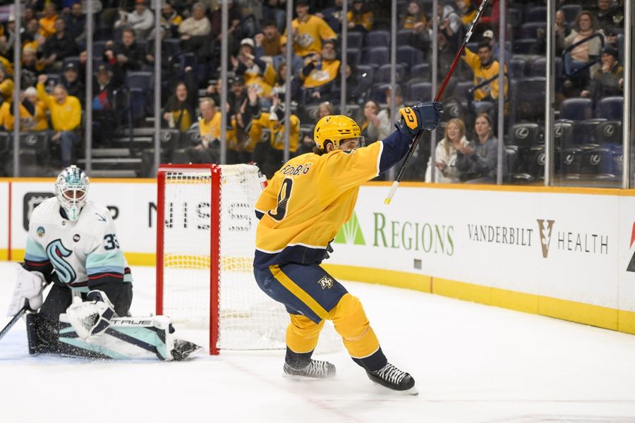 NHL: Seattle Kraken at Nashville Predators