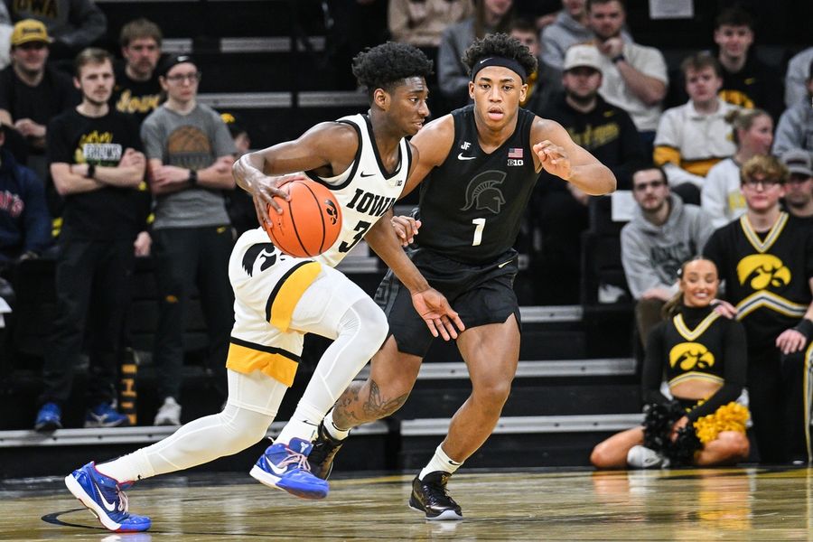 NCAA Basketball: Michigan State at Iowa